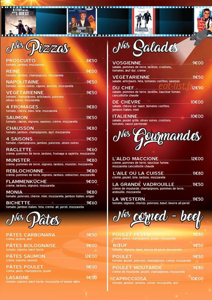 La Piazza — carte page 8