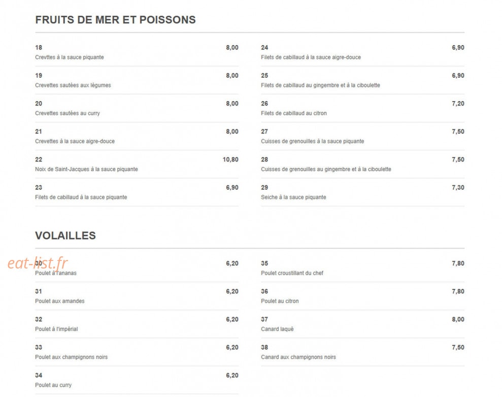 Delice de contrexeville — carte page 3