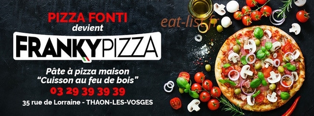 Franky Pizza — carte page 2