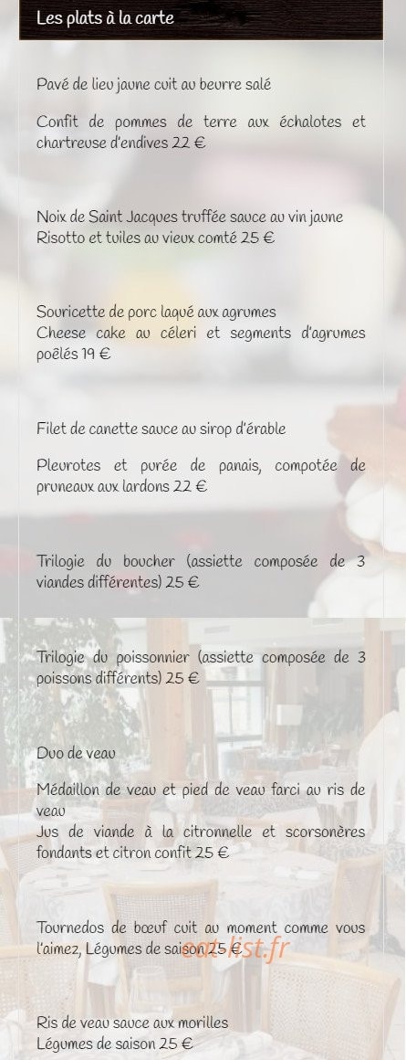 Les Sapins — carte page 6