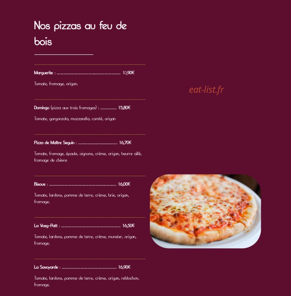 Le Capri — carte page 3