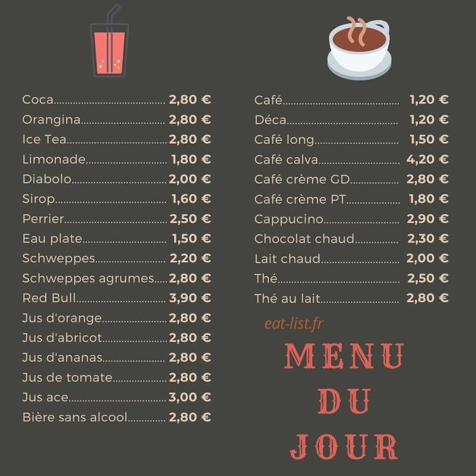 C&C Bar — carte page 5