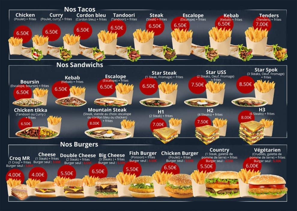 Allo pizza — carte page 4