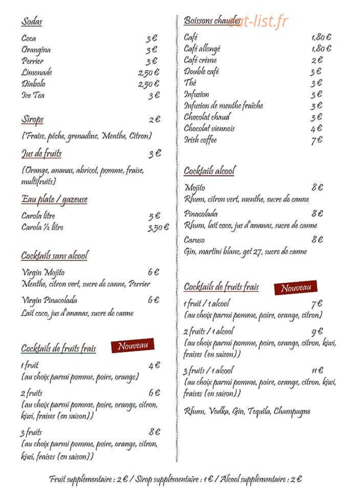 El Tiempo — carte page 6