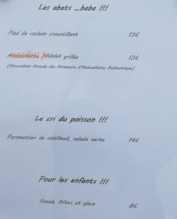 L'Effet Boeuf — carte page 4
