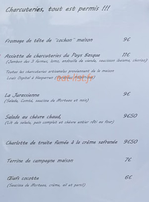 L'Effet Boeuf — carte page 2