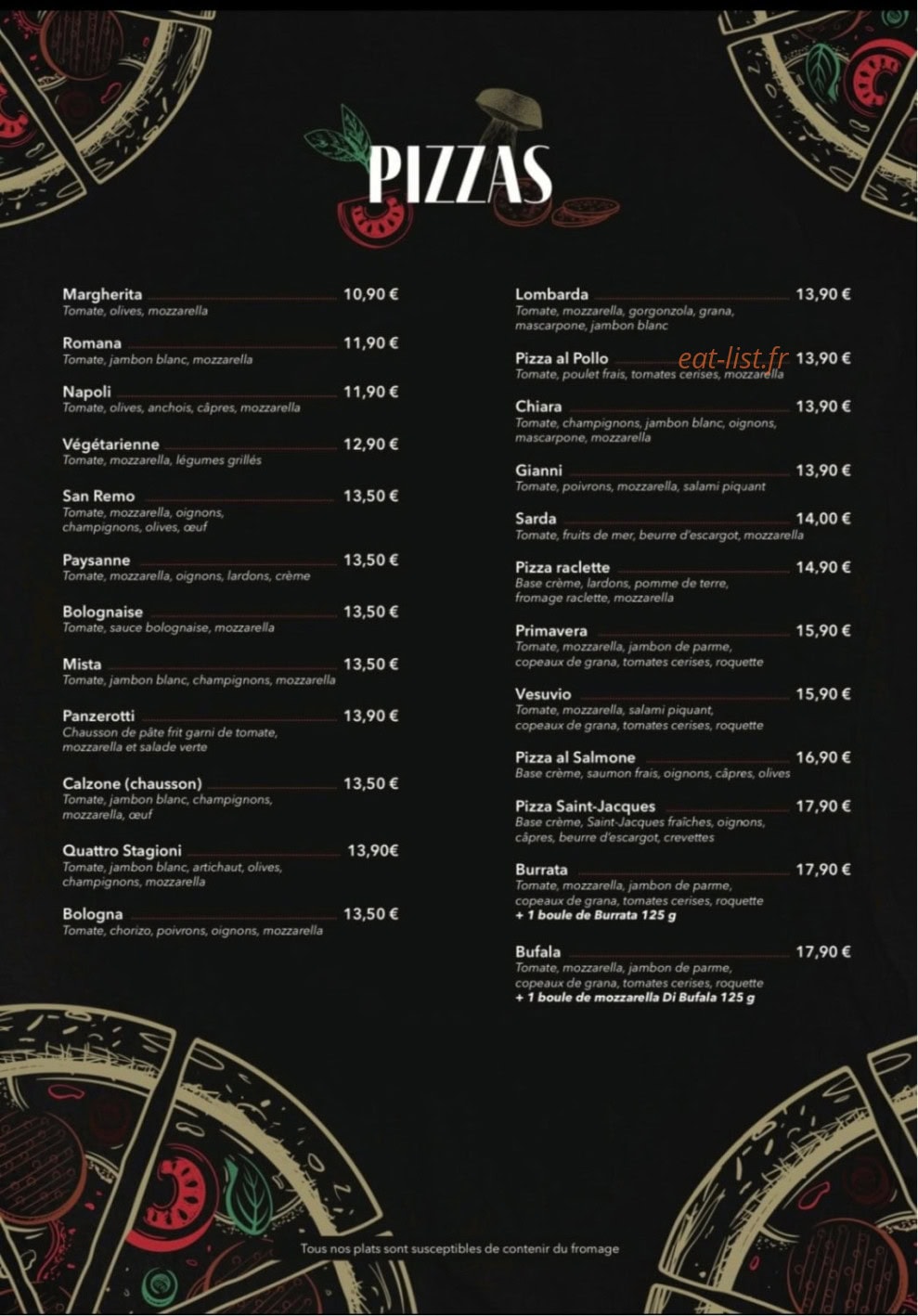 Le San Remo — carte page 5