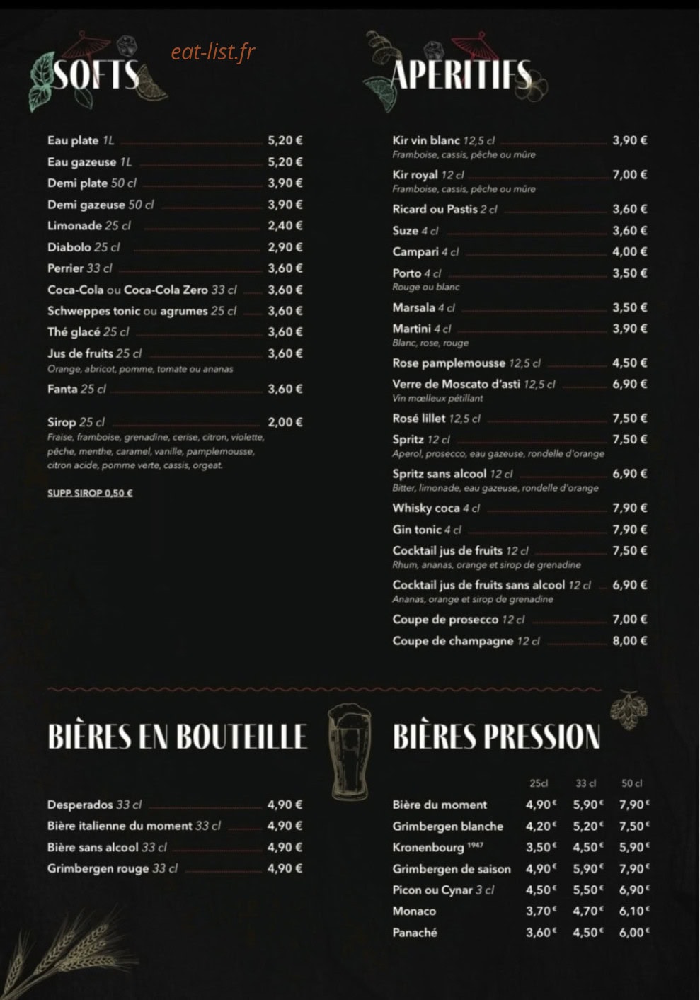 Le San Remo — carte page 2