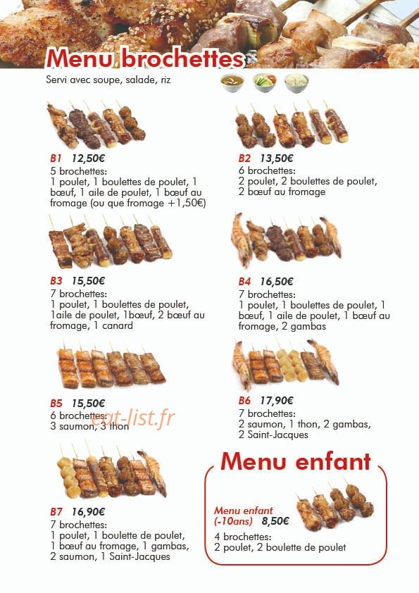 Le Tsubaki — carte page 4
