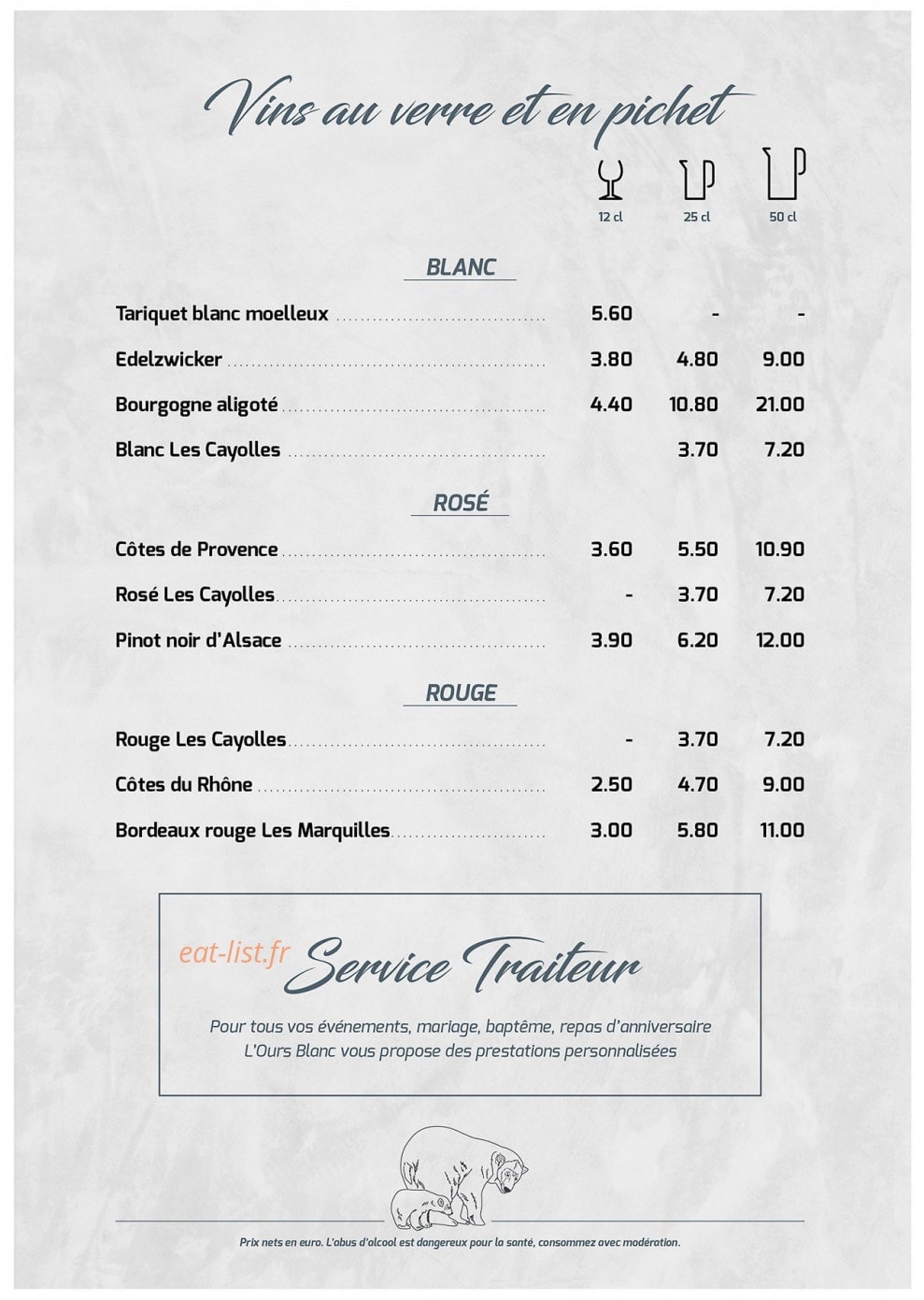 L'ours Blanc — carte page 7