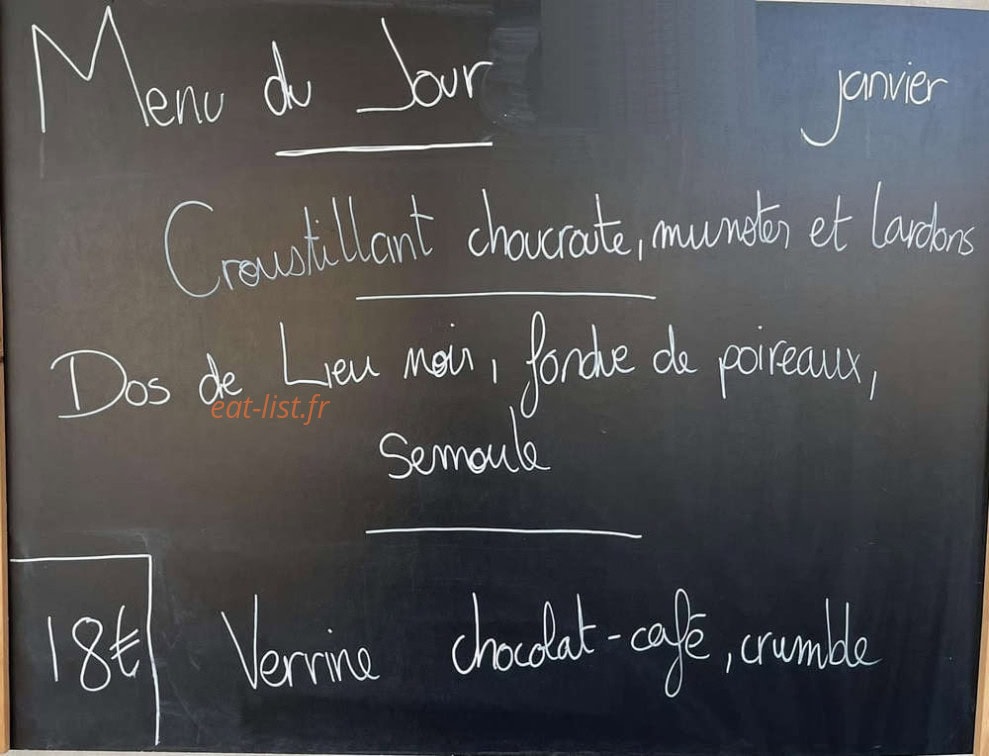 Le Quai des Saveurs — carte page 2