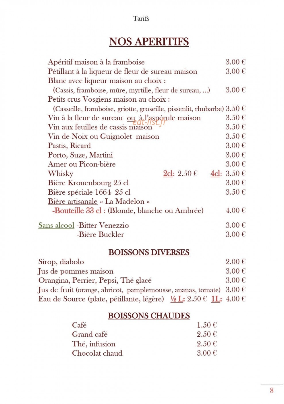 Les Grands Prés — carte page 1