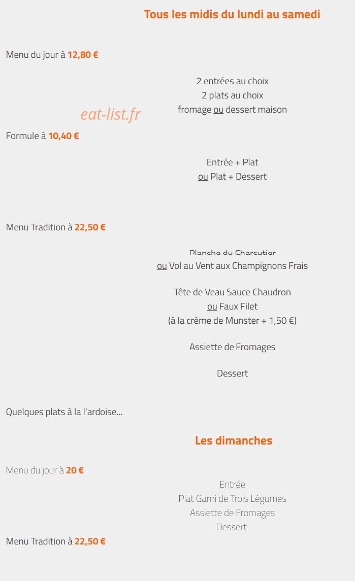 Le Chaudron — carte page 2