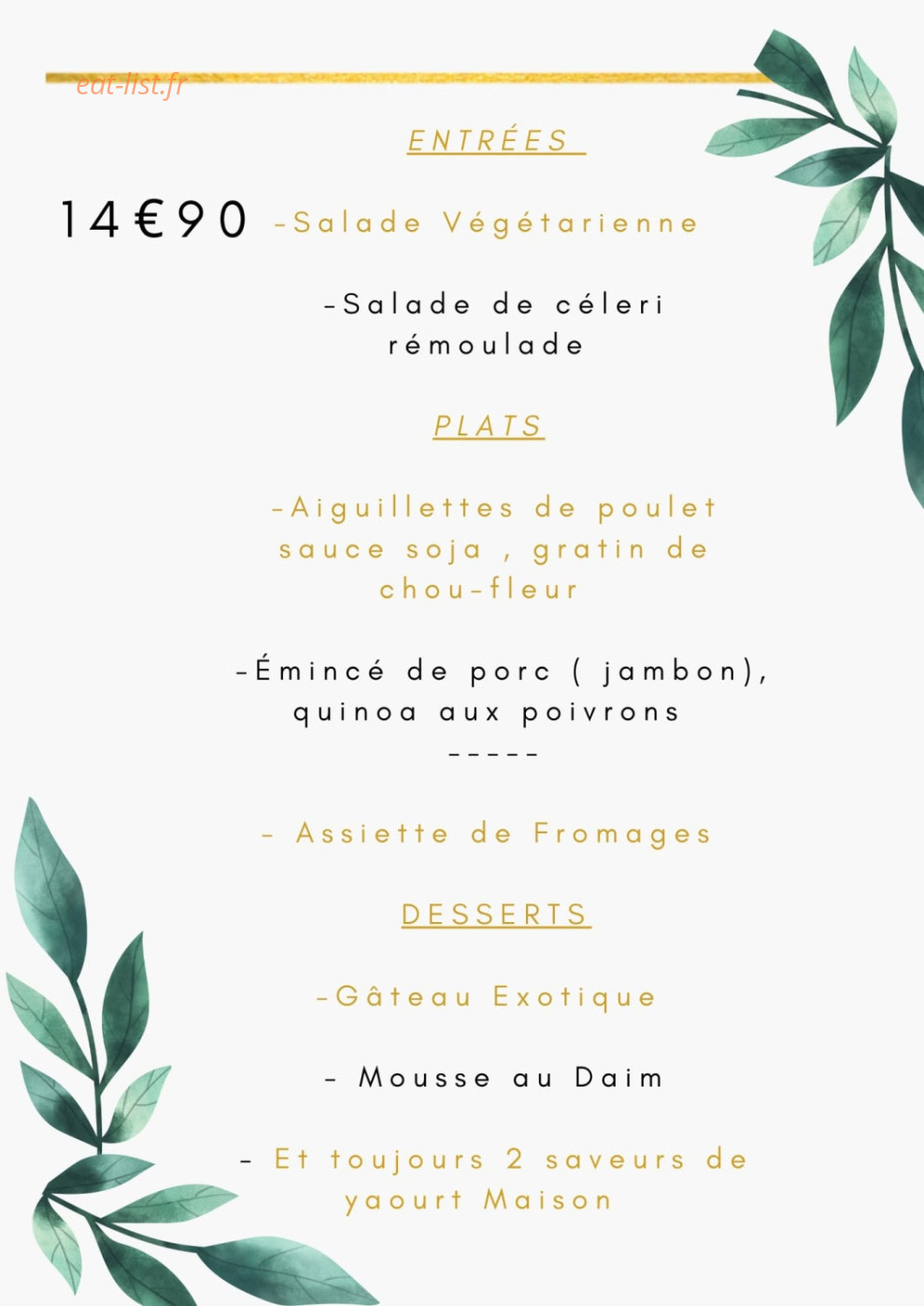 Le Pont Des Fées — carte page 1