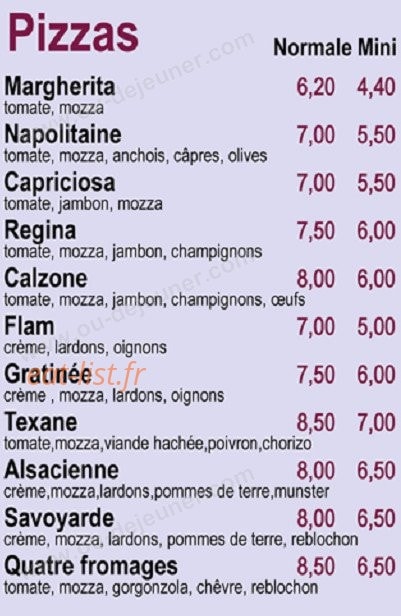 La Venezia — carte page 9