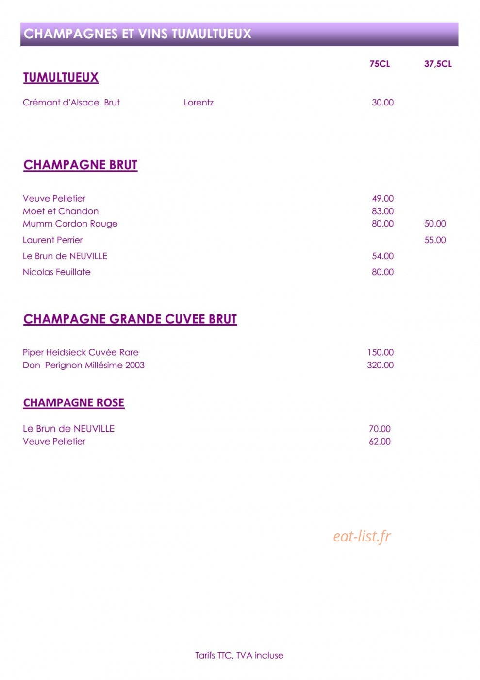 Le Diamant — carte page 14