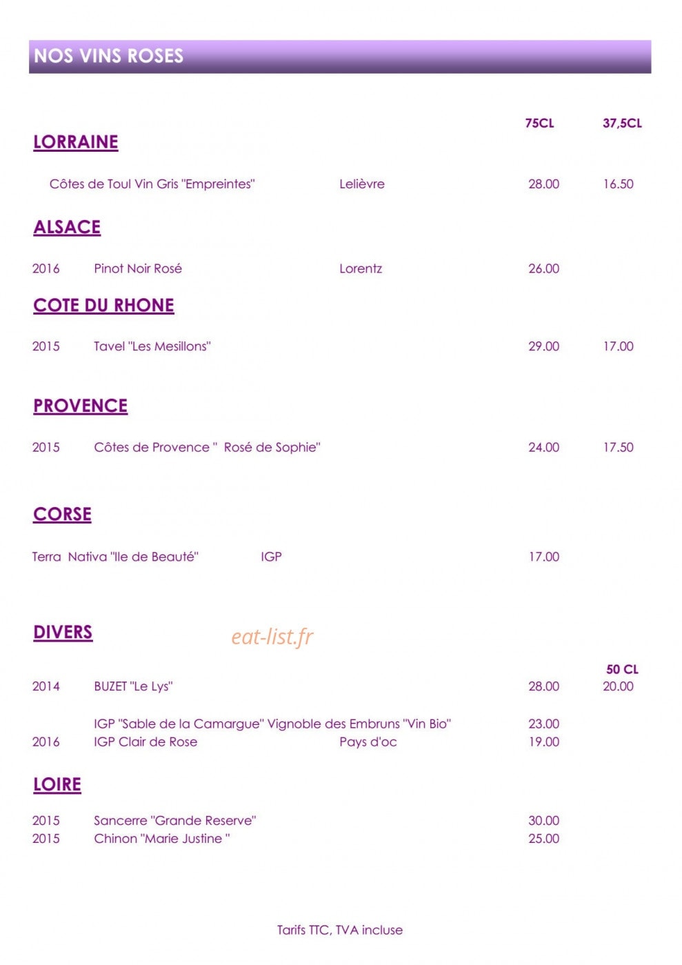 Le Diamant — carte page 7