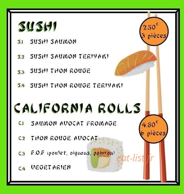 Lamasushi — carte page 4
