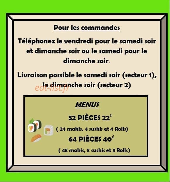 Lamasushi — carte page 2