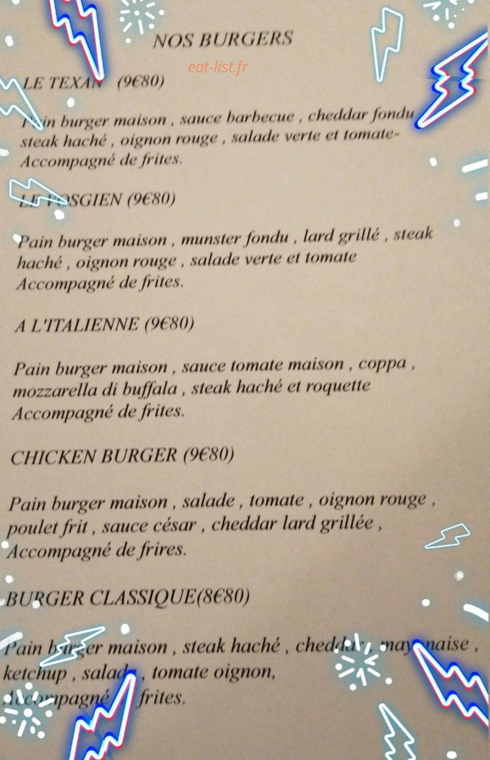 La Gourmandise — carte page 3