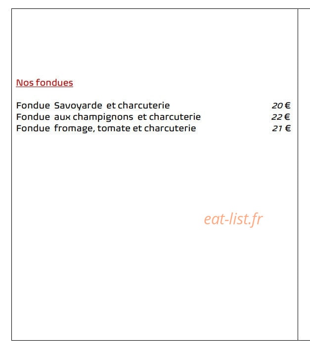 L'Art de vivre — carte page 4