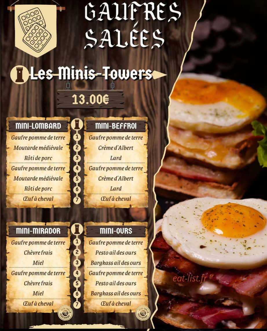 La Taverne du Kos — carte page 4