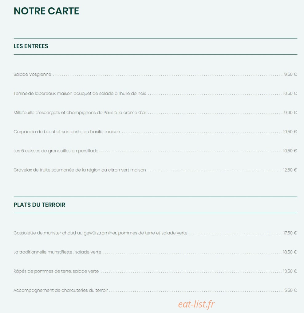 Le Chant des Cimes — carte page 2