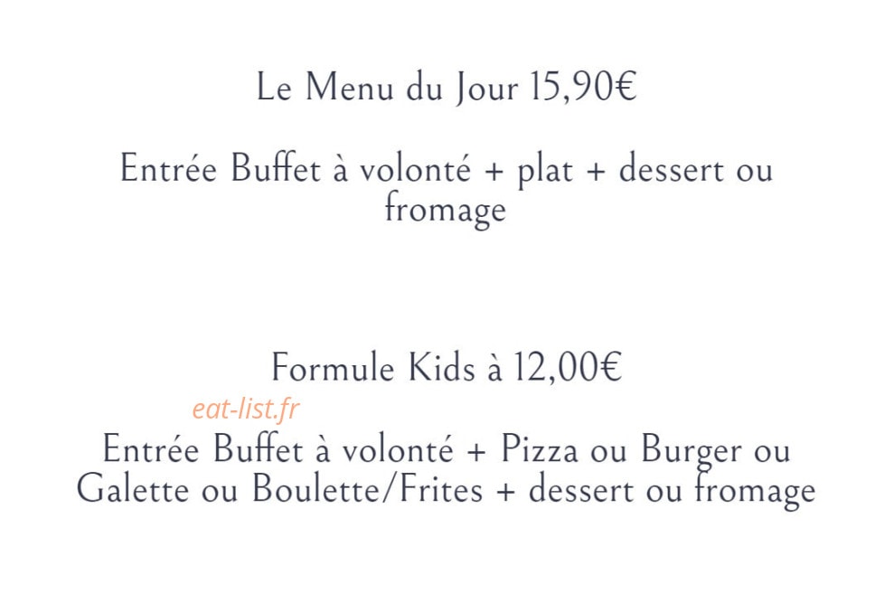 Café Resto Asso — carte page 4