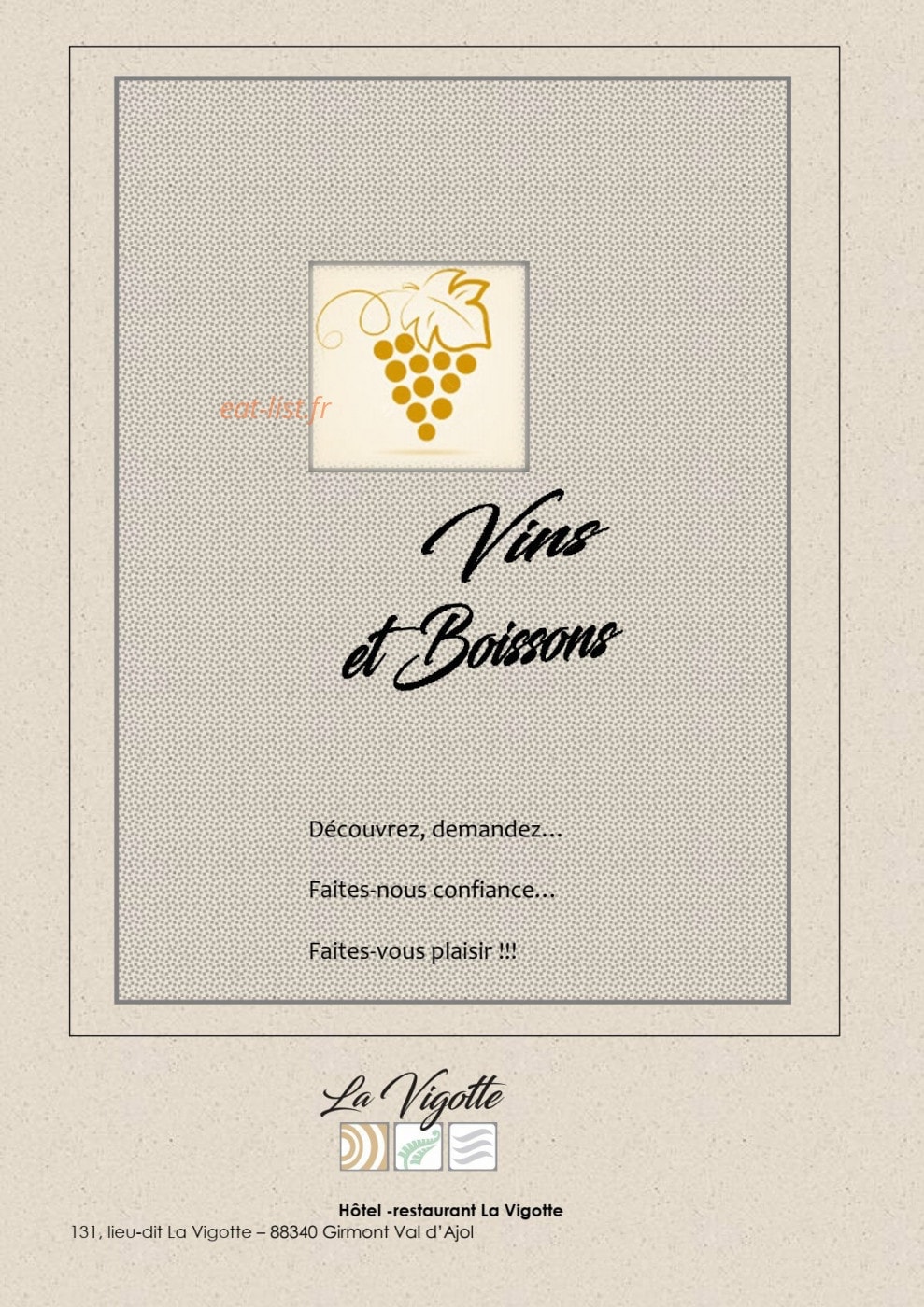 La Vigotte — carte page 14