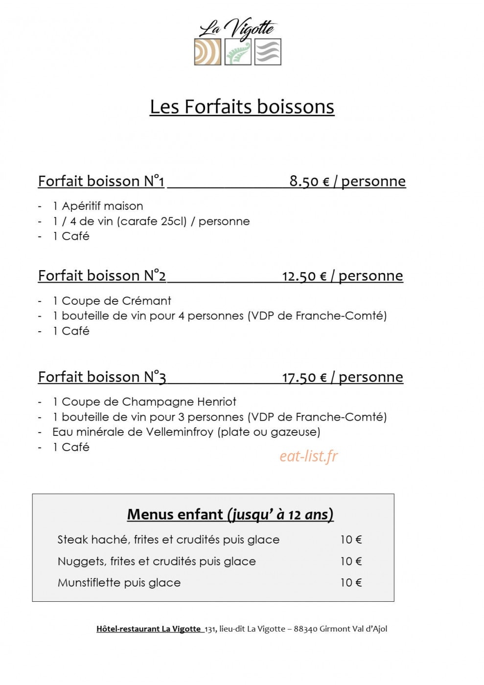 La Vigotte — carte page 13