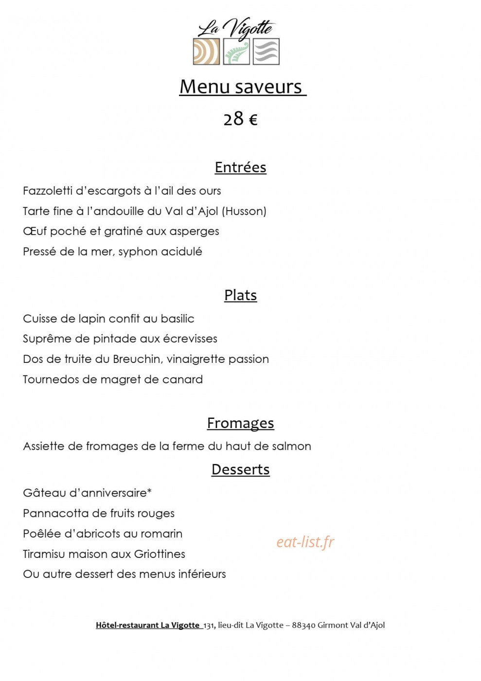 La Vigotte — carte page 10