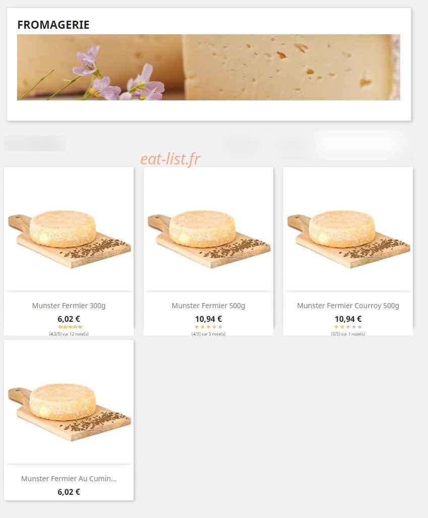 Colis Frais — carte page 2