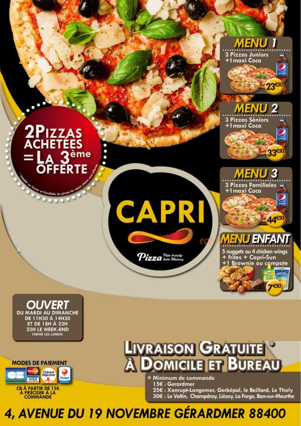 Capri — carte page 1