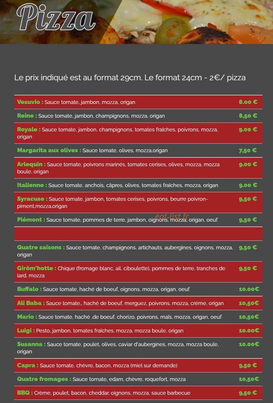 L'Arlequin — carte page 1