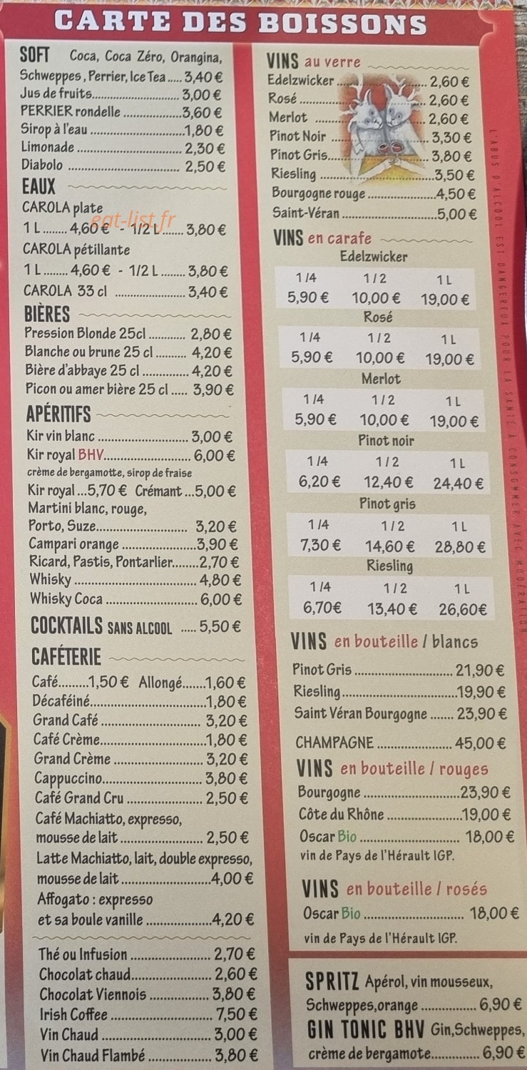 Le BHV — carte page 3