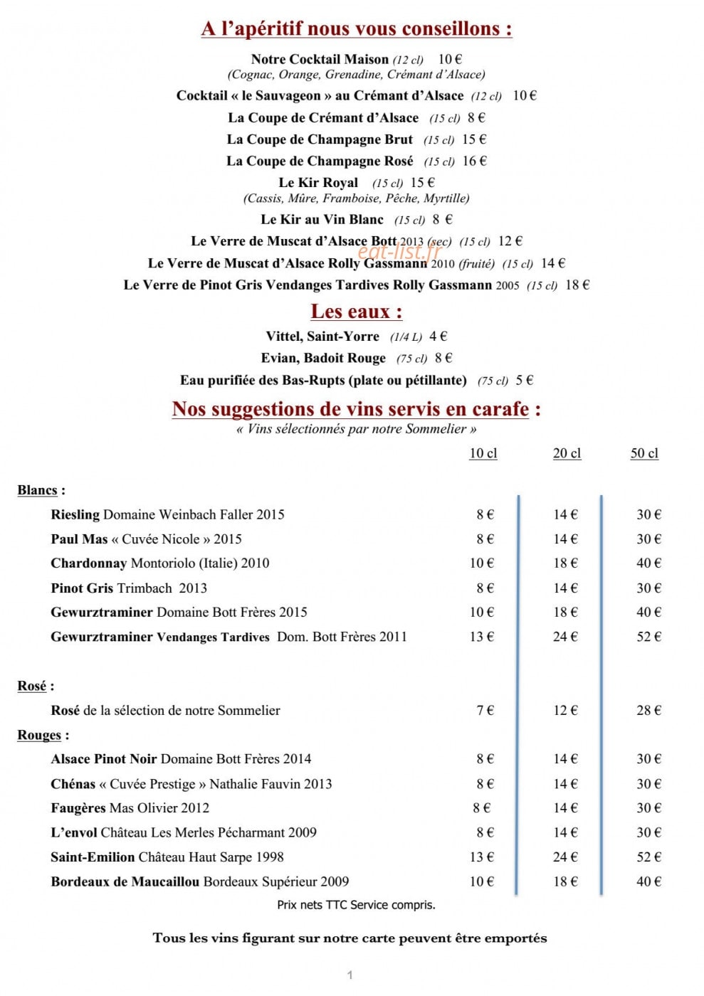 Les Bas Rupts — carte page 5