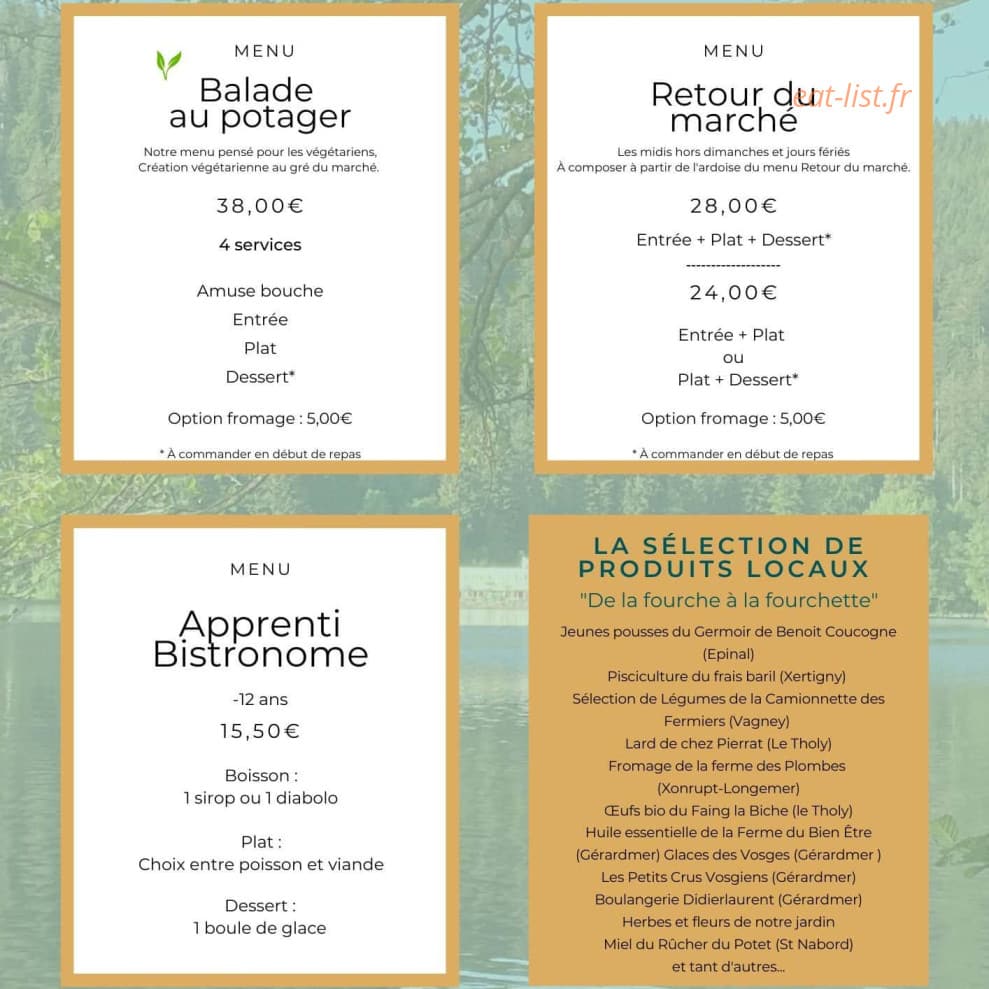 Lido — carte page 1