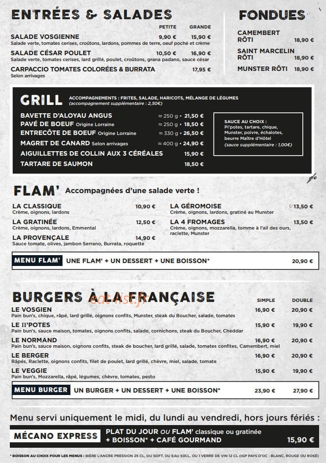 π'Pote — carte page 2