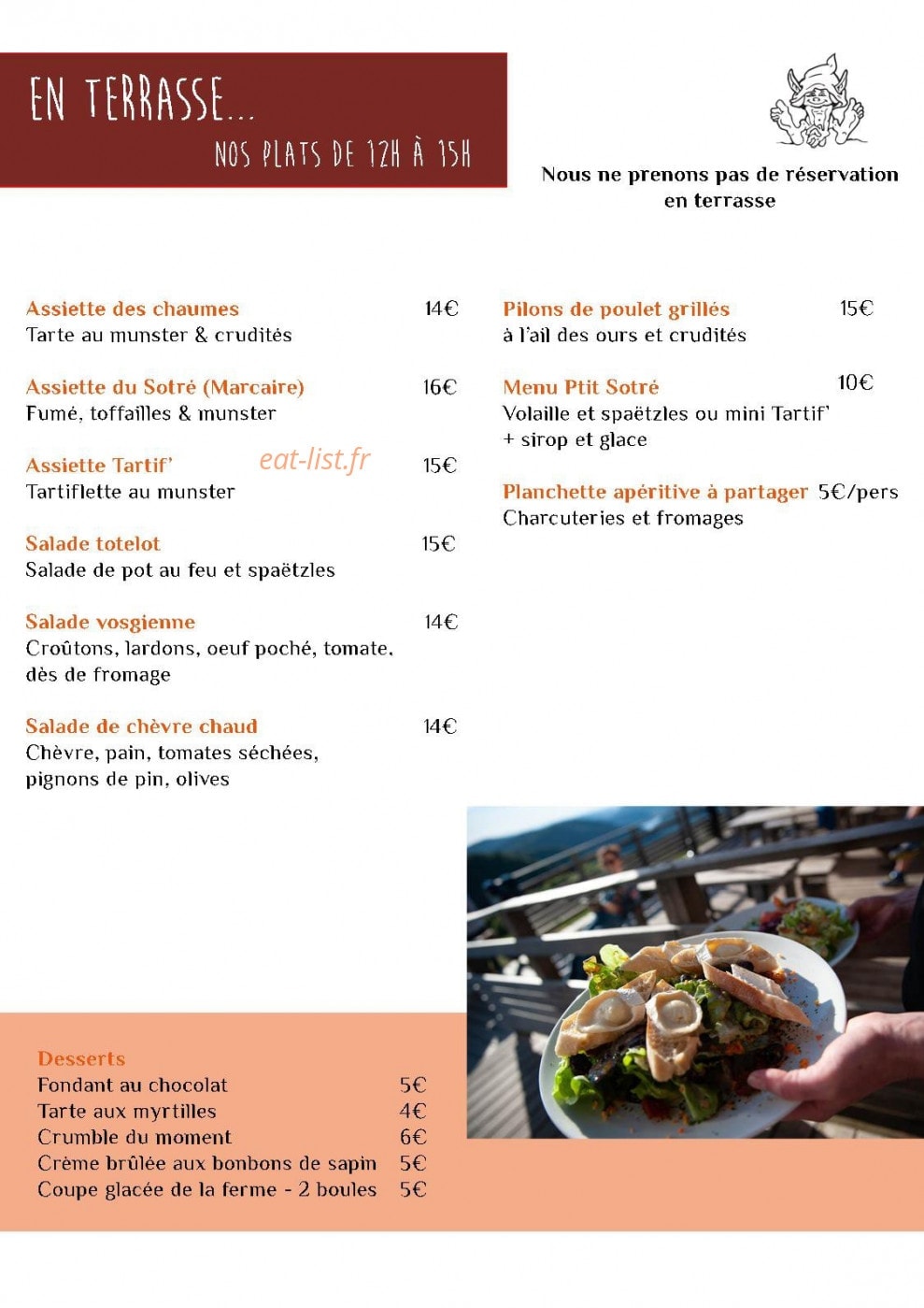 Refuge du Sotré — carte page 8