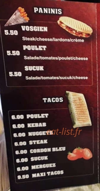 Istanbul kebab — carte page 5