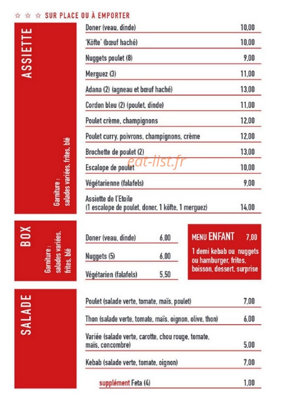 L’Étoile — carte page 3