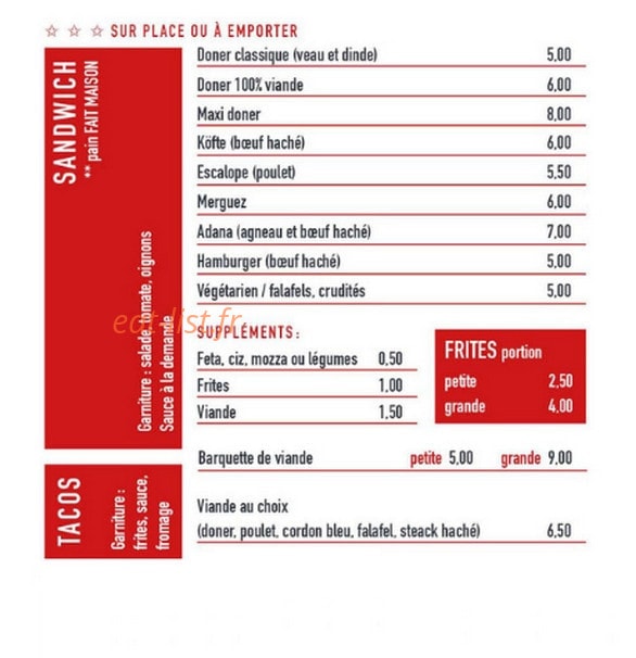 L’Étoile — carte page 2