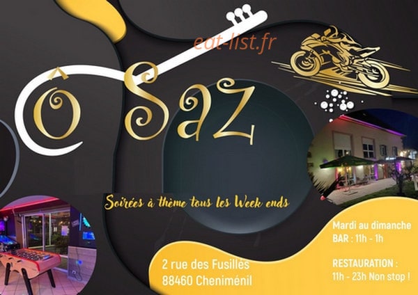 O'saz — carte page 1