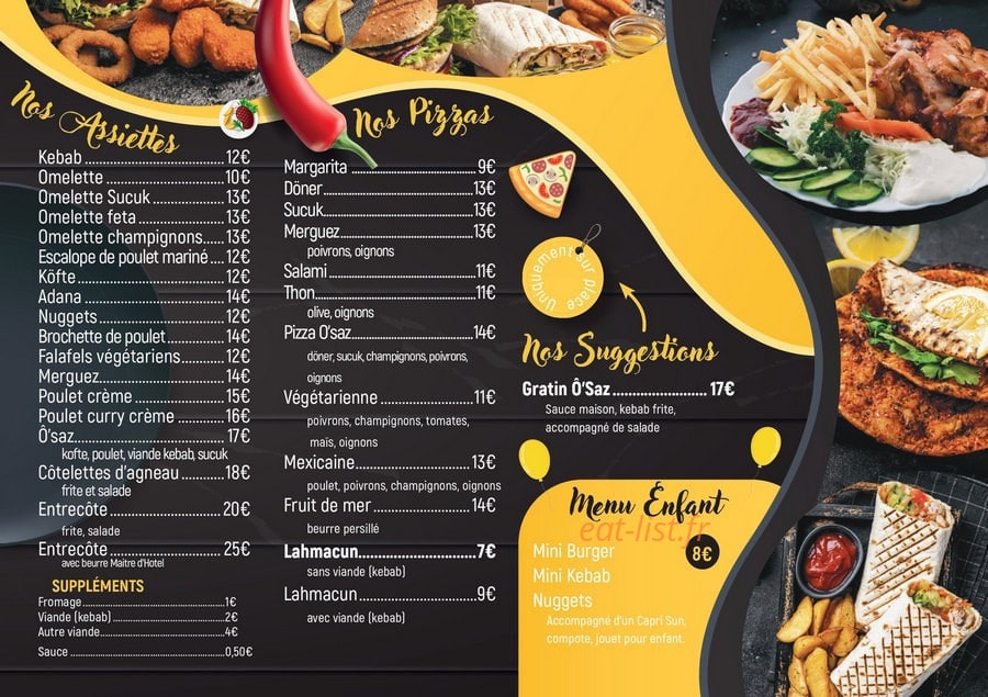 O'saz — carte page 3