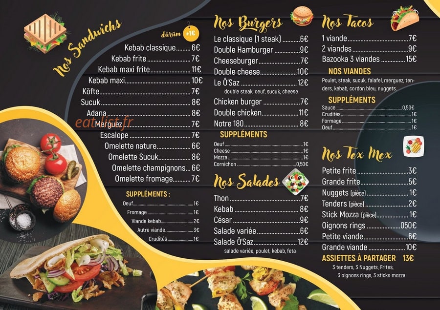 O'saz — carte page 2