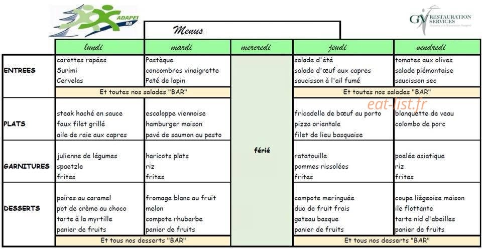 Le Belmont — carte page 1
