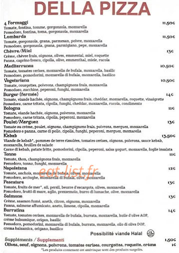 La Dolce Vita — carte page 1