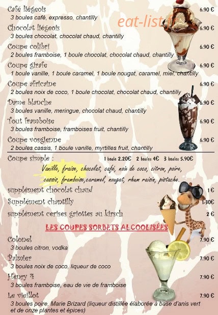 La Girafe — carte page 5