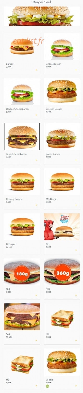 Snack 51 — carte page 2