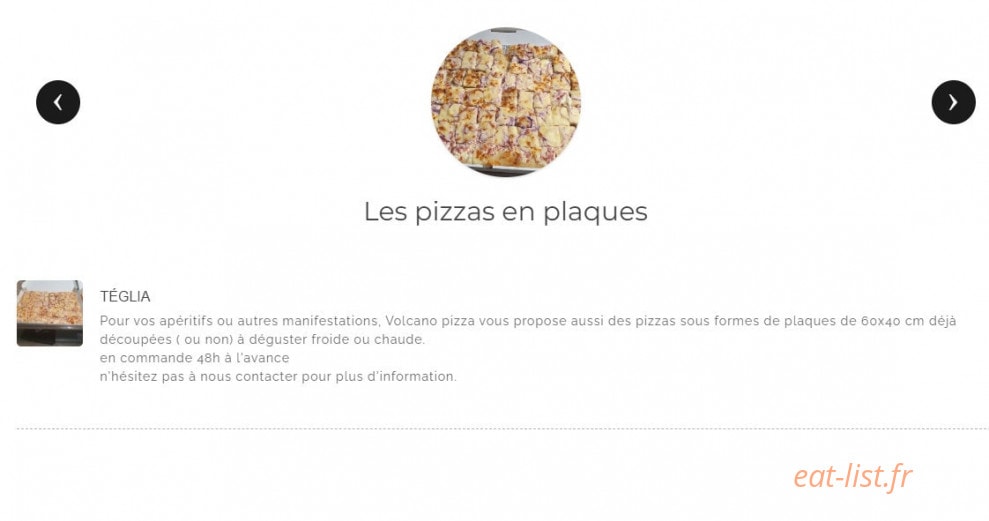 Verace pizza — carte page 11
